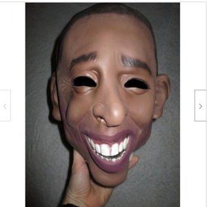 Adult Obama Mask Latex President Mens Costume